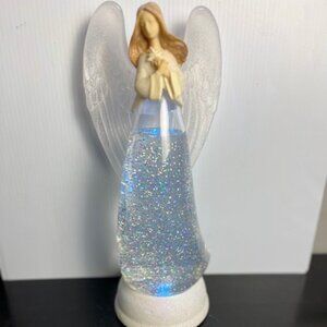 12" Acrylic Glitter Angle Water Motion Glitter lamp light multi-colors, battery